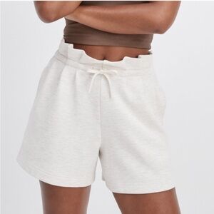 Women's Athletic Shorts in Cream